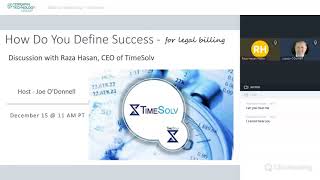 How Do You Define Success - for Legal Billing
